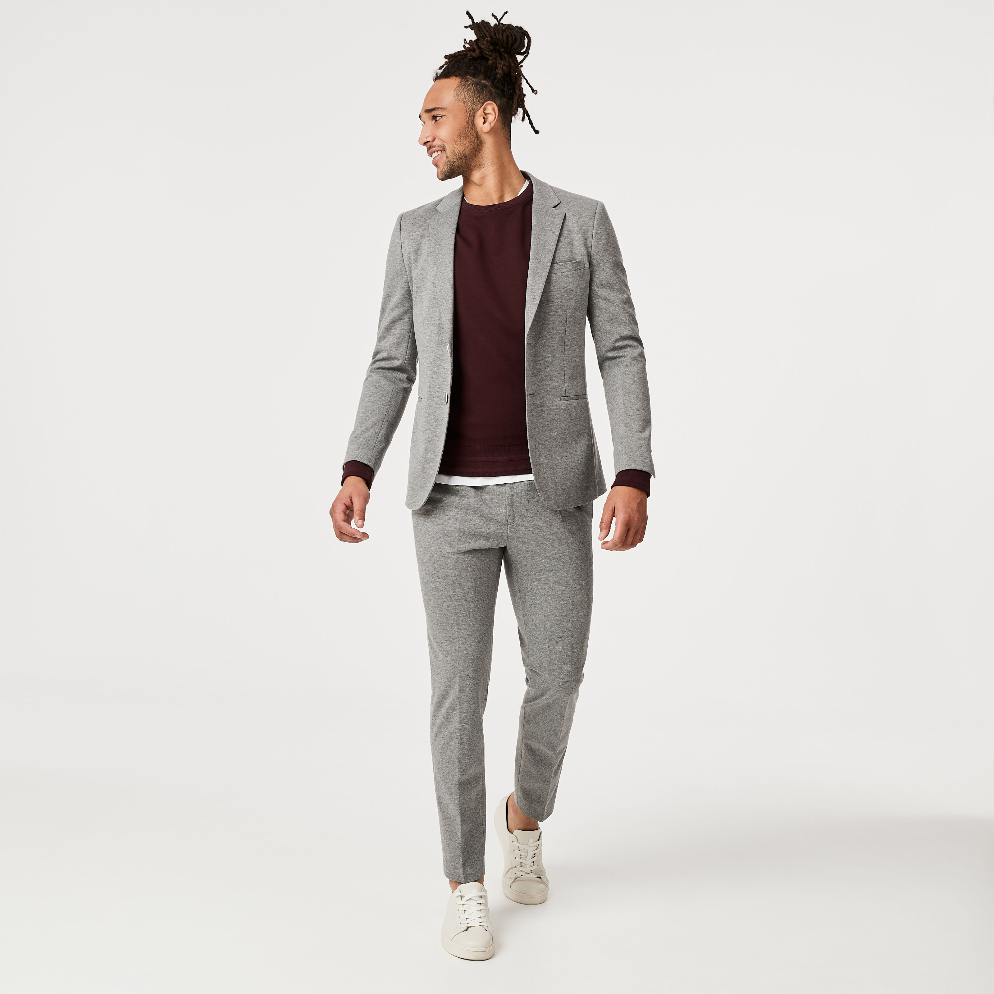 Check styling ideas for「U Oversized Work Short-Sleeve Shirt、U Jersey Suit  Pants」| UNIQLO US